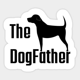 dogfather Dachshund Sticker